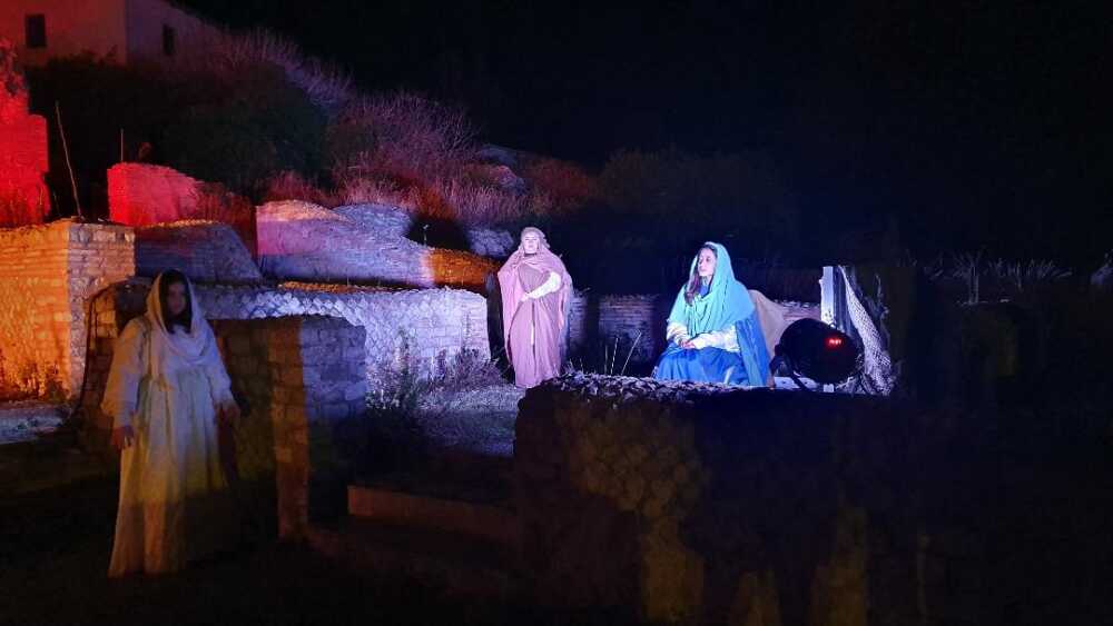 Alle Terme Taurine affascina il presepe vivente della Pro Loco Civitavecchia