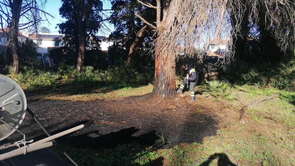 principio di incendio a cerenova stazione vvf prociv principio di incendio a cerenova stazione vvf prociv