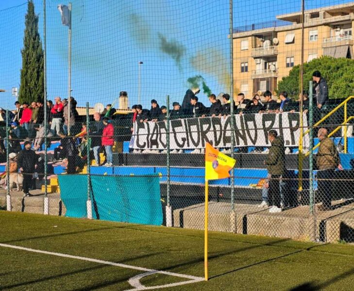 striscione giordano sacchetti