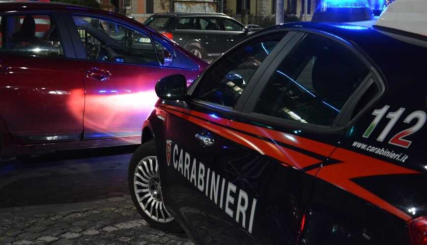 FRASCATI – I Carabinieri intervenuti FRASCATI - I Carabinieri intervenuti