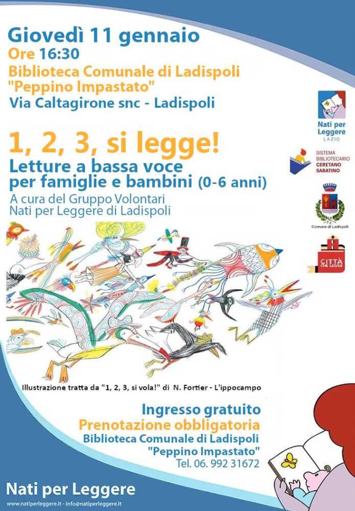 Nati per Leggere Ladispoli-11 gennaio 2024