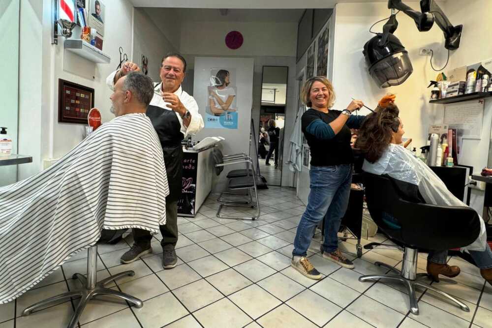 cna Roberto e Laura Montecolli al lavoro