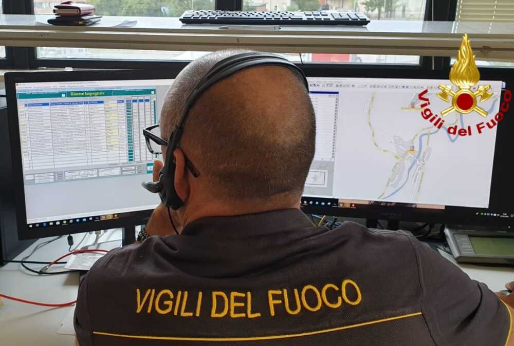 Sala-operativa vigili-del-fuoco vvf pompieri Sala-operativa vigili-del-fuoco vvf pompieri