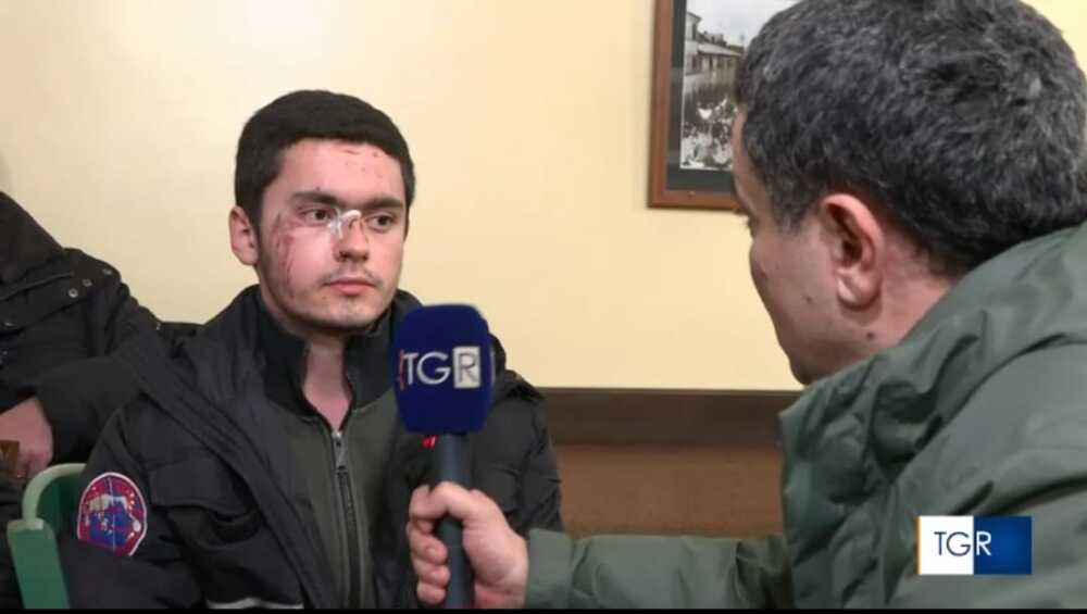 Palazzina crollata a Canale Monterano, parla Simone: “Ho avuto paura di morire, mi è crollato tutto addosso”