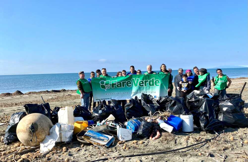 fare verde tarquinia spiaggia spinicci pian di spille 28 gennaio 2024