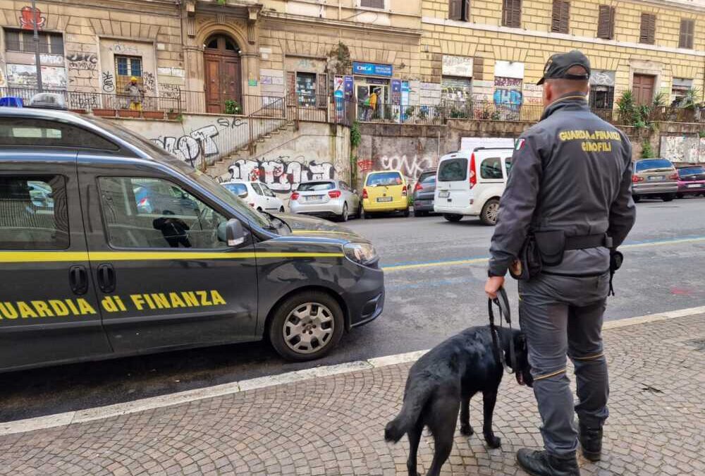 Blitz della Finanza a Roma, traffico internazionale di droga: arrestato latitante tra i 100 più pericolosi al mondo
