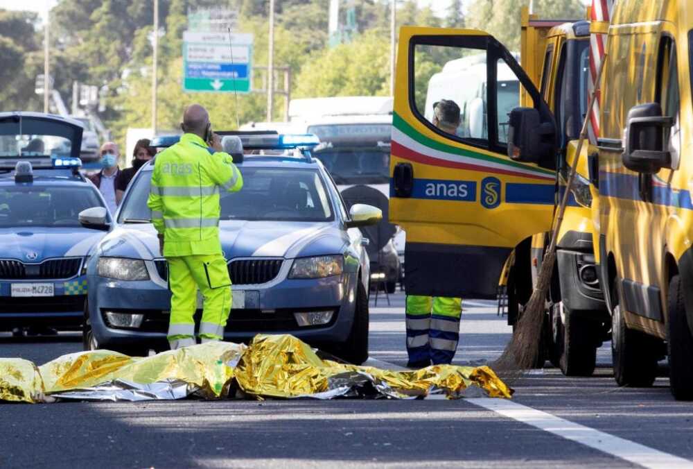 Incidente mortale sulla Roma Fiumicino, traffico rallentato • Terzo