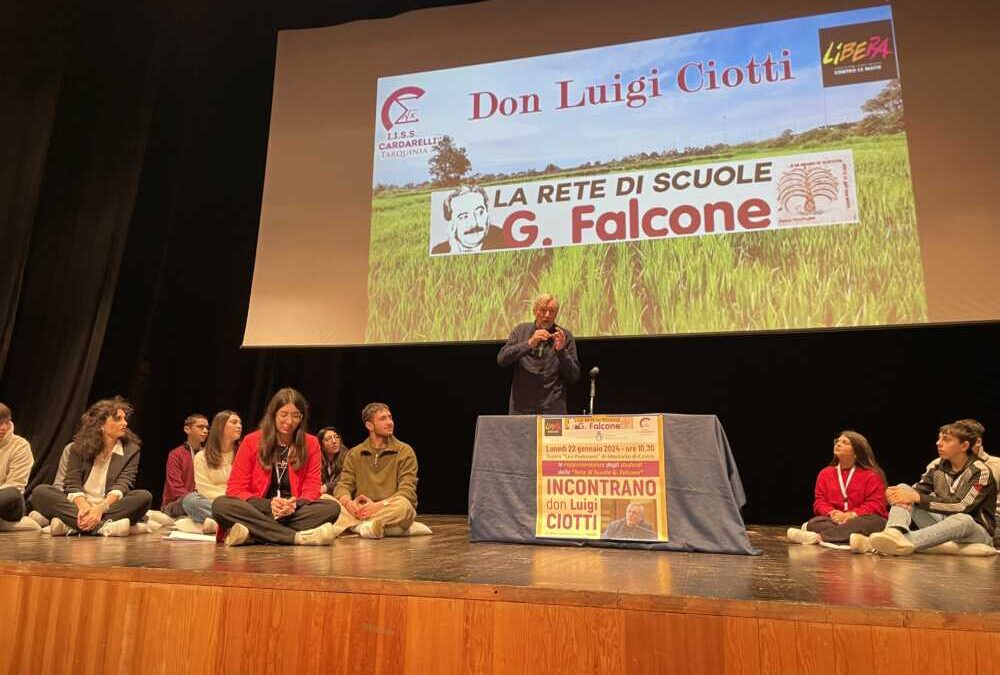 Don Luigi Ciotti emoziona Montalto di Castro, una mattinata di riflessione e legalità