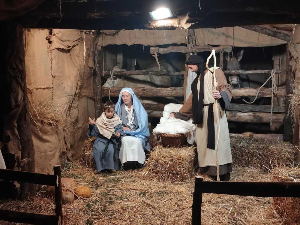 natività capanna presepe vivente cerveteri