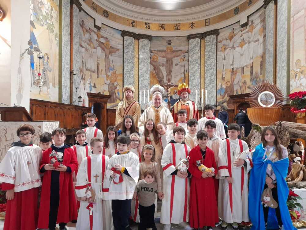 re magi chiesa martiri giapponesi epifania bimbi bambini 1