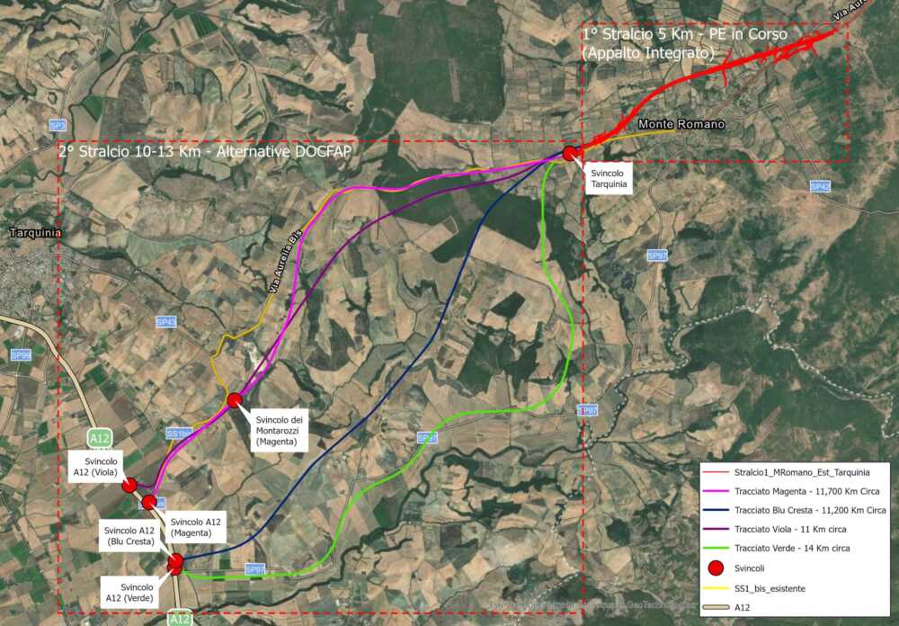 trasversale tracciati 2024