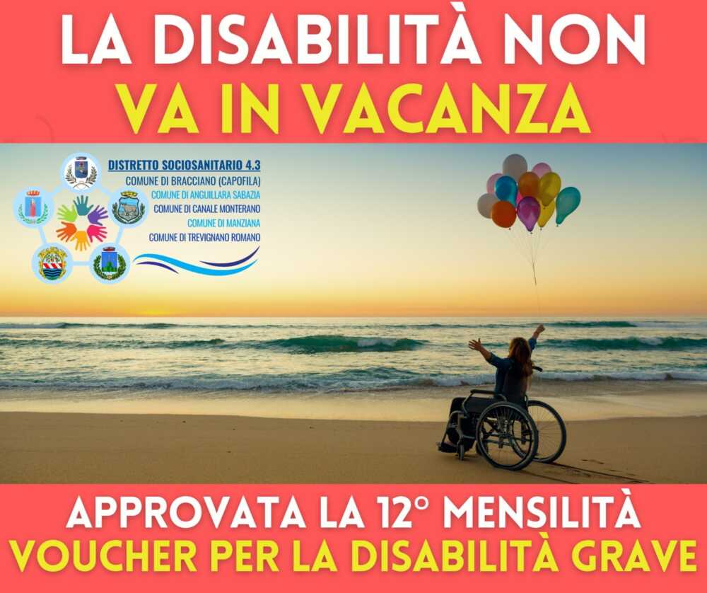 Distretto Socio-Sanitario di Bracciano, Anguillara Sabazia, Canale Monterano, Manziana e Trevignano disabili
