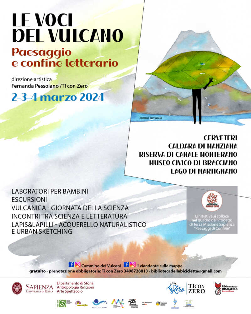 “Le voci del vulcano paesaggio e confine letterario” parte la rassegna fra Tolfa, Bracciano, Canale e Cerveteri