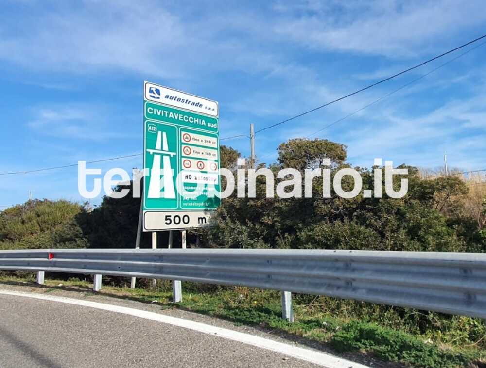a12 autostrada civitavecchia sud