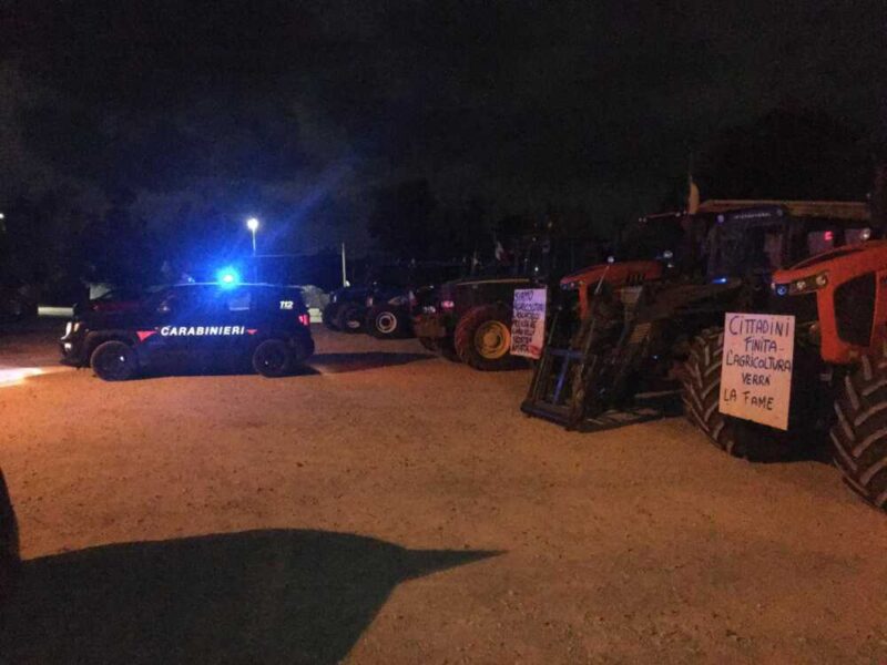 carabinieri cerveteri trattori agricoltori