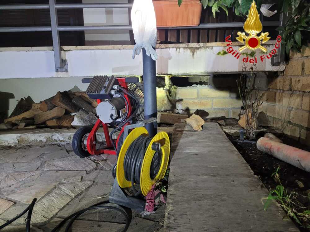 fuga gas boccelle civitavecchia vvf vigili fuoco pompieri 2