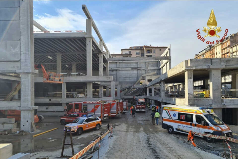 incidente lavoro firenze cantiere soccorsi