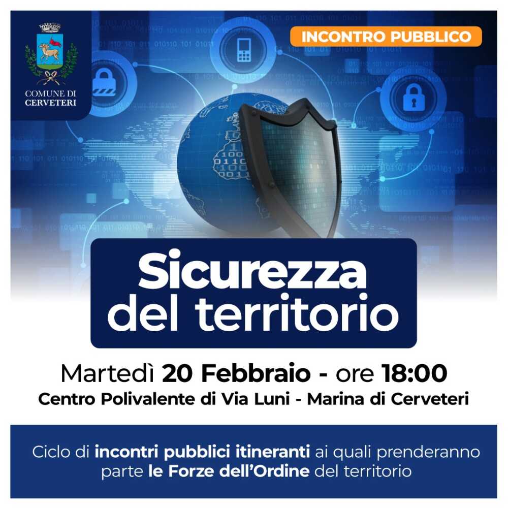 sicurezza del territorio cerenova cerveteri