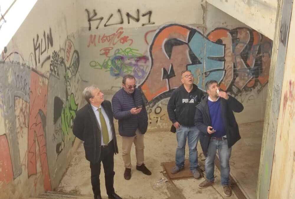 Arredo e decoro urbano a Santa Marinella, sopralluogo di Tidei