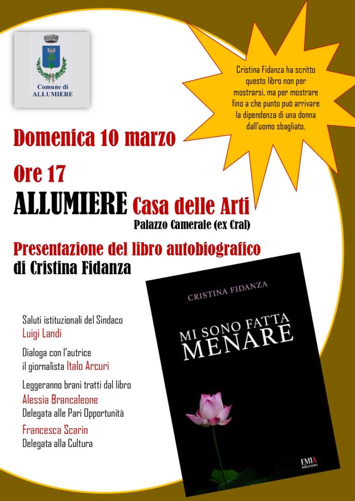 ALLUMIERE, MI SONO FATTA MENARE LOCANDINA