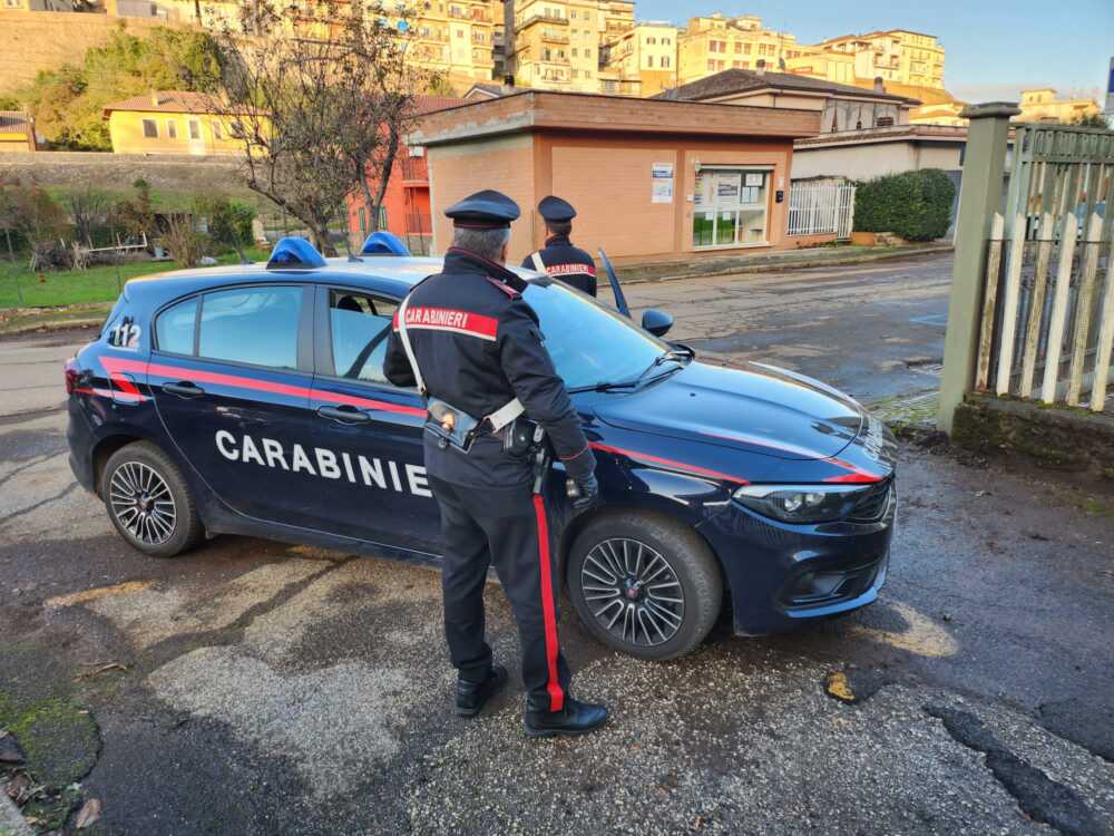 COLLEFERRO - I Carabinieri intervenuti (2)