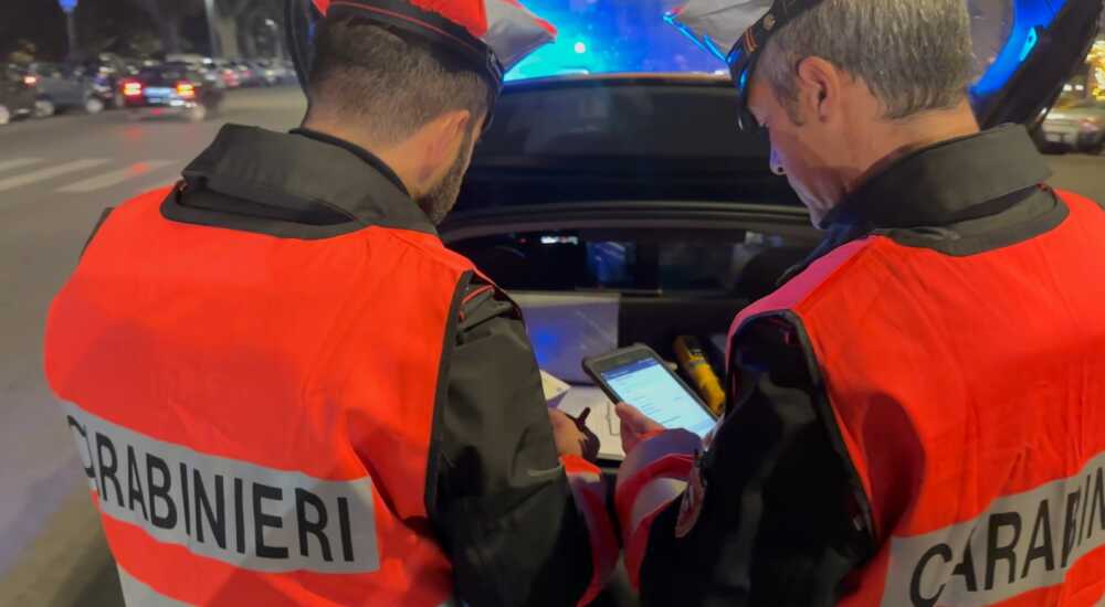 EUR – I controlli dei Carabinieri blocco EUR - I controlli dei Carabinieri blocco