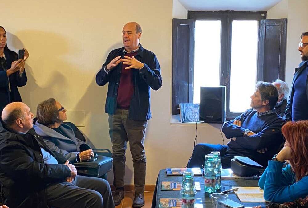 Centrosinistra unito per il futuro del Castello di Santa Severa, sala gremita per l’intervento di Nicola Zingaretti
