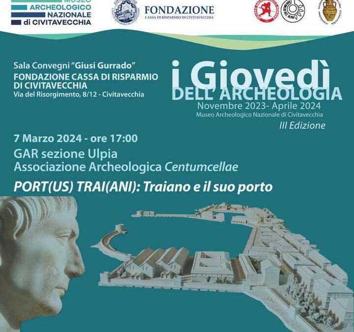 Archeologia, il Museo di Civitavecchia invita alla sala della Fondazione Cariciv all’incontro sul Porto di Traiano