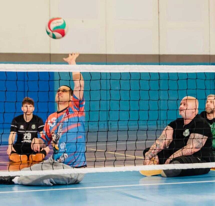 sitting volley tarquinia