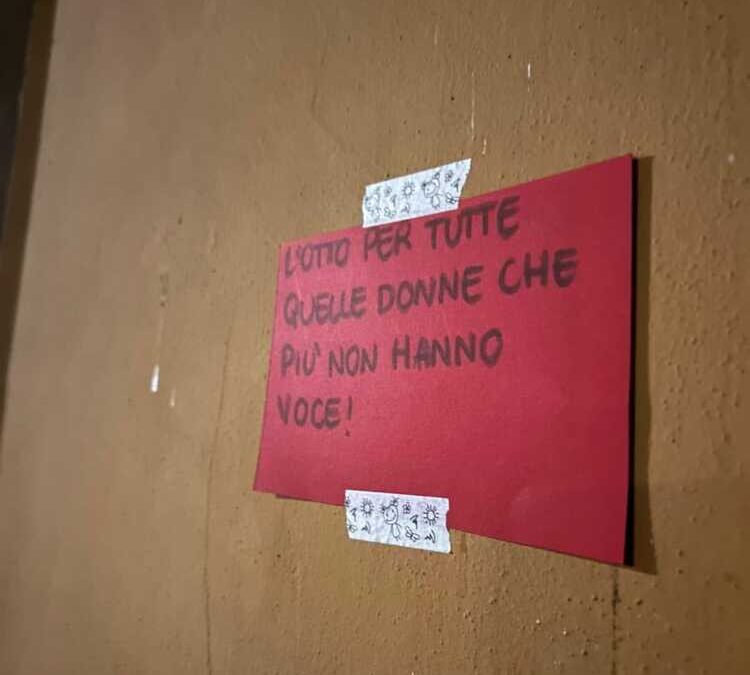 La stazione di Maccarese omaggia la Donna: cartelli con frasi e dediche per la Giornata Internazionale