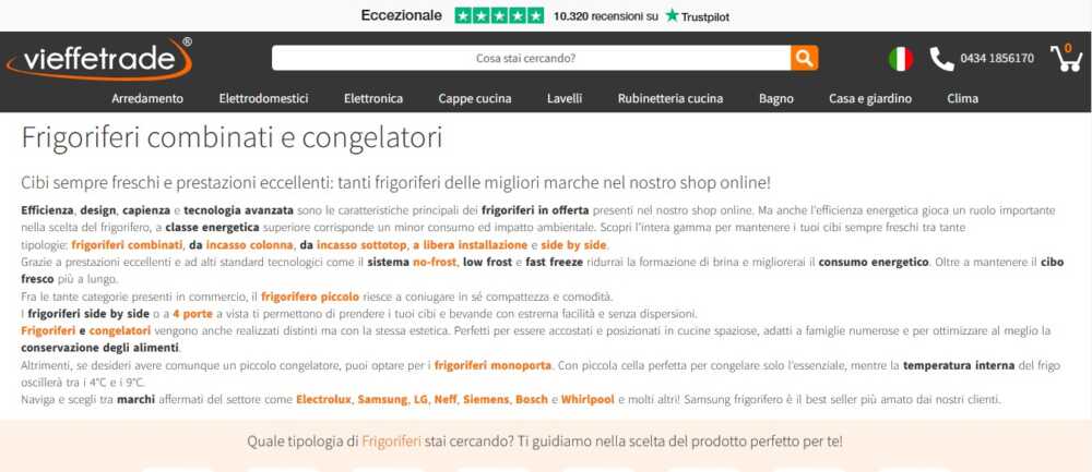 vieffetrade frigoriferi