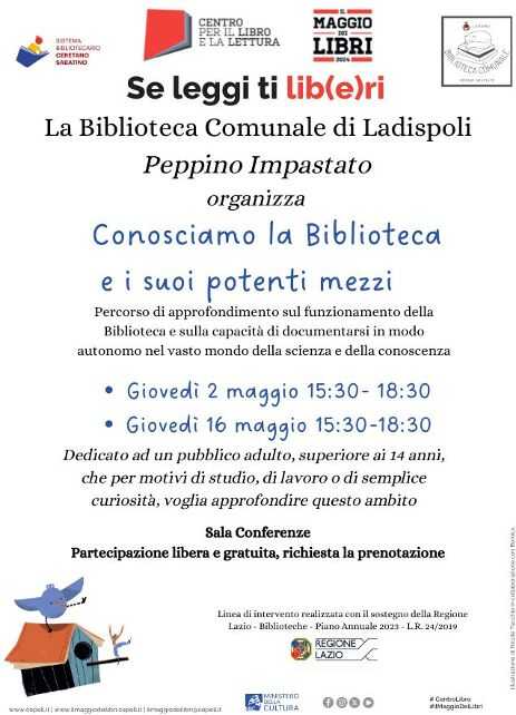 Conosciamo la biblioteca e i suoi potenti mezzi