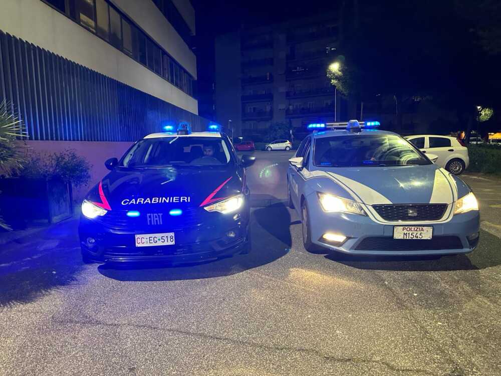 operazioni dei Carabinieri della Compagnia Roma Casilina e degli agenti del Commissariato Viminale polizia
