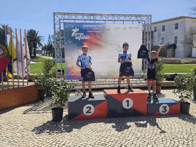 Léon Serracchiani 3°mt 100 e 600 pattinaggio debby roller team ladispoli