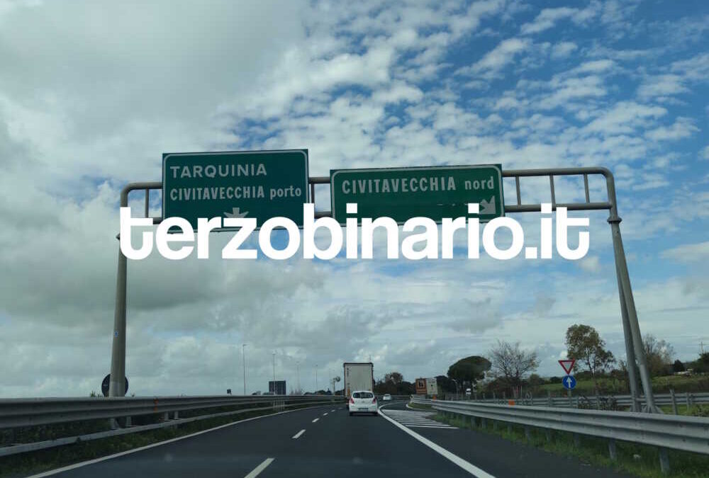 Chiude due notti il tratto di A12 fra Civitavecchia Nod e Sud