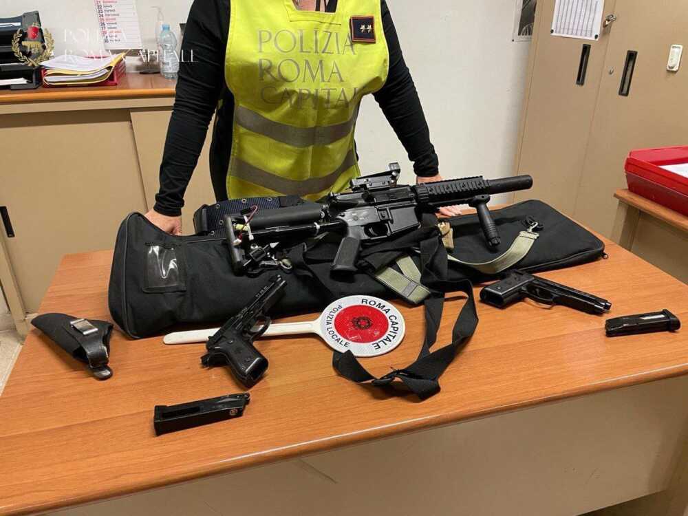 armi sequestrate roma capitale municipale armi sequestrate roma capitale municipale