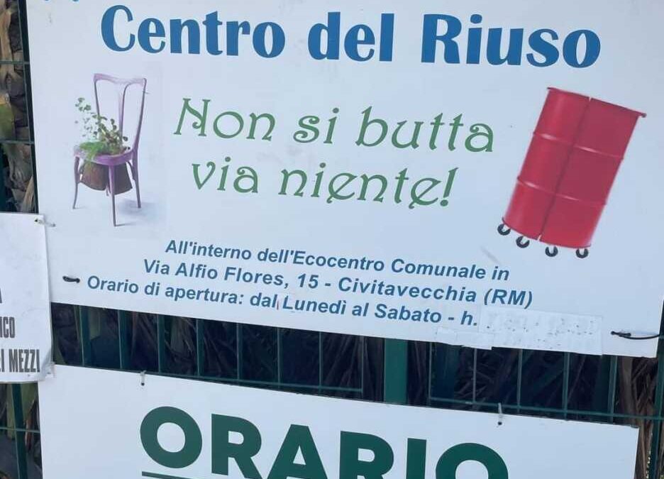 Sospesa a Civitavecchia la raccolta itinerante di plastica e metalli del sabato