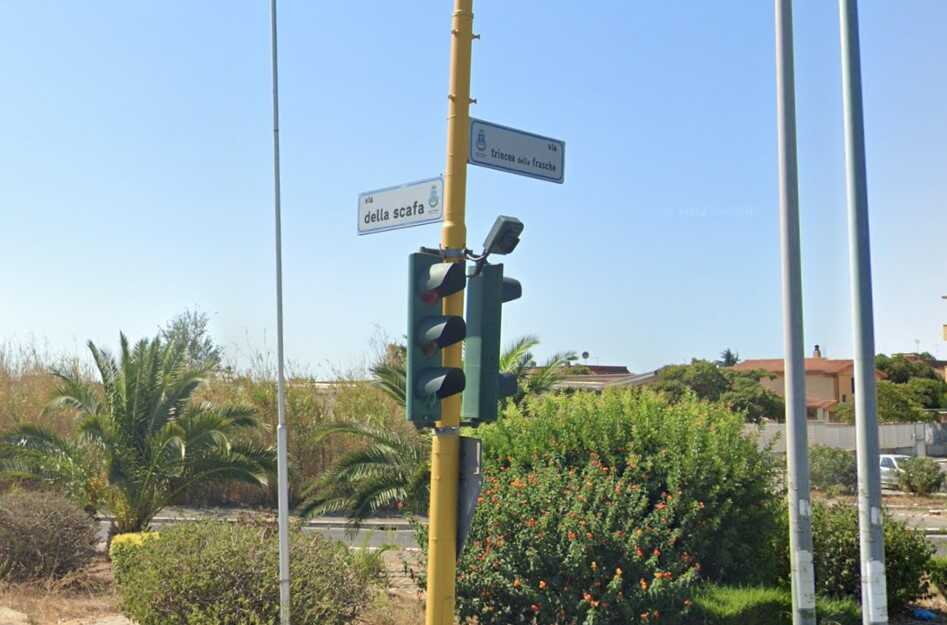 fiumicino scafa trincea frasche semaforo