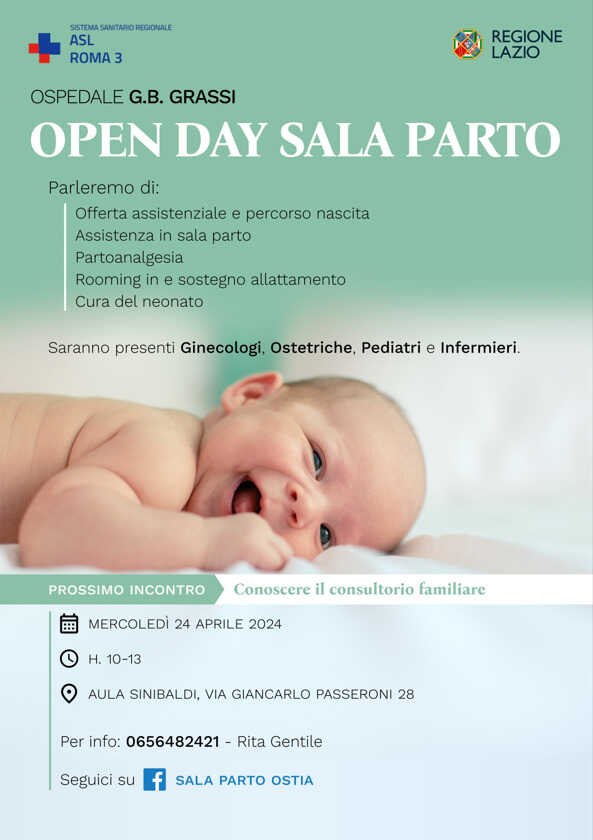 locandina sala parto 24.04.24 locandina sala parto 24.04.24