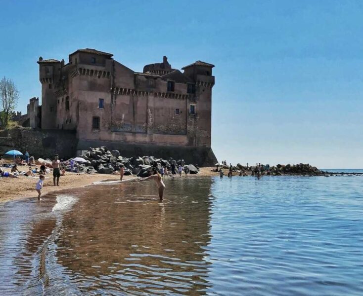 tuffi bagni castello santa severa