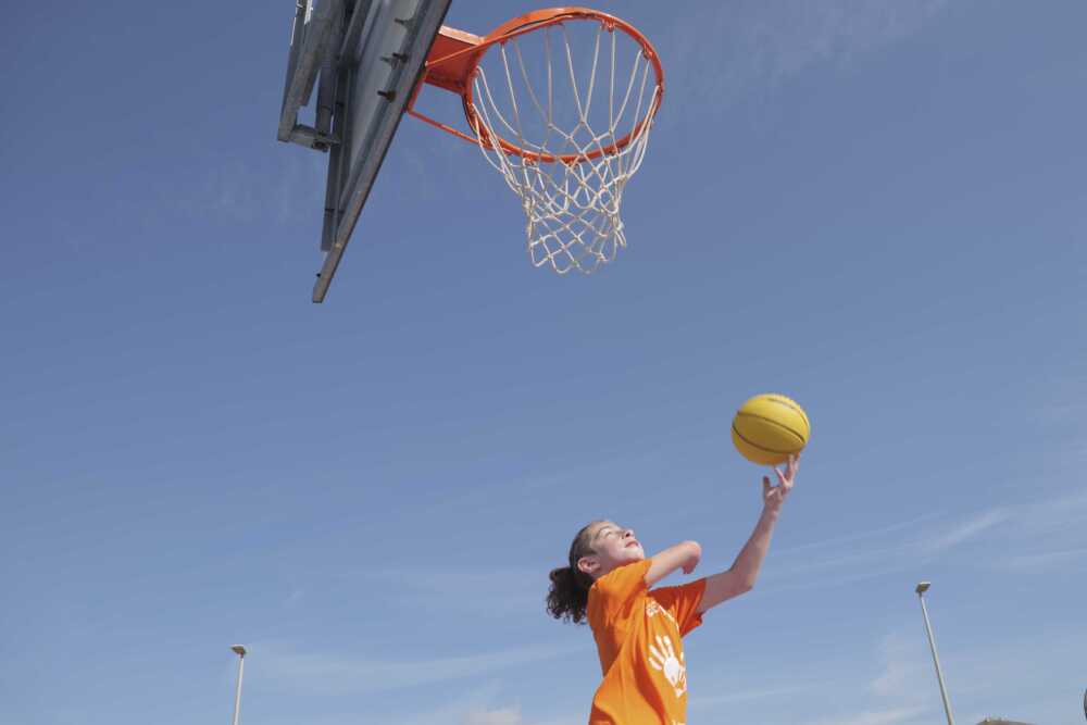 Basket disabilità arti superiori