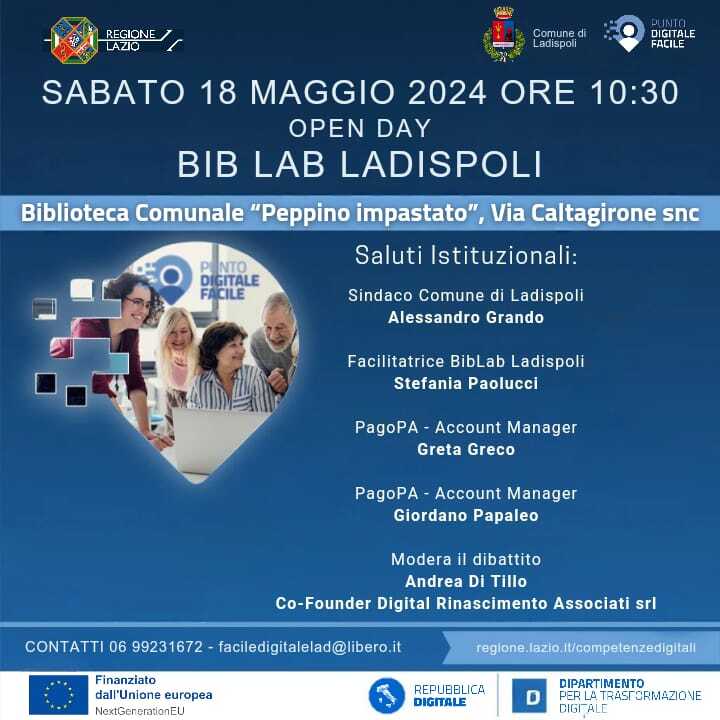 Centro di Facilitazione Digitale BibLab Ladispoli