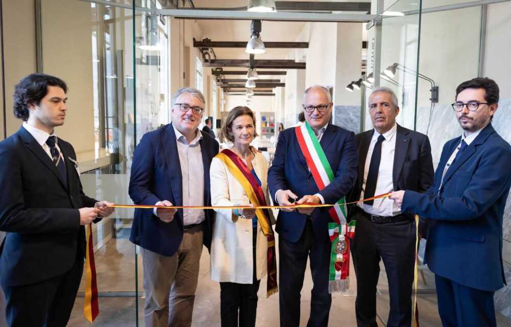 inaugurazione aula studio pelanda