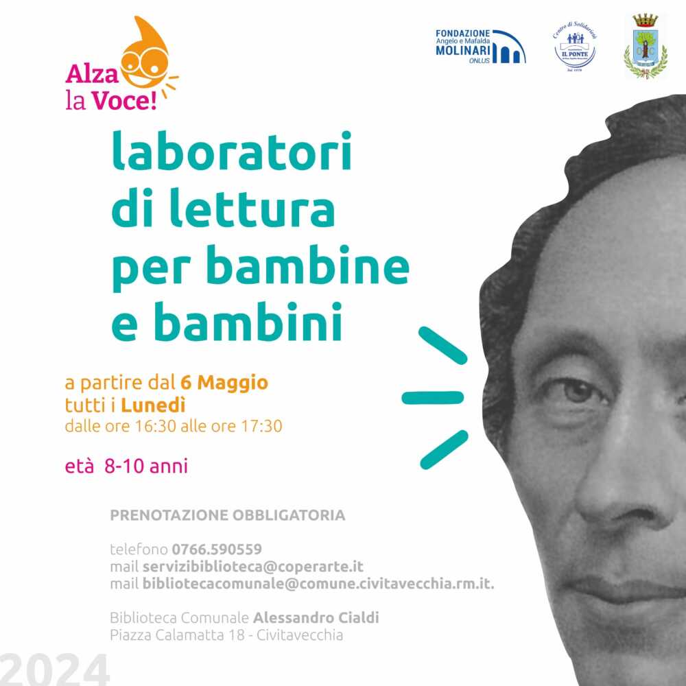 alza la voce laboratori lettura per bambini