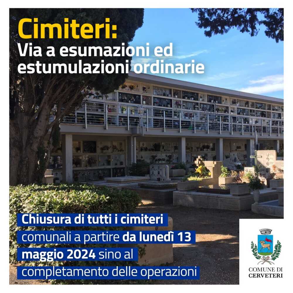 cimiteri comunali cerveteri