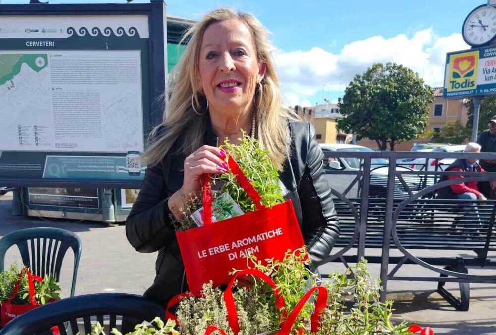 Sclerosi multipla, successo per Aism: Cerveteri campione di solidarietà con le erbe aromatiche