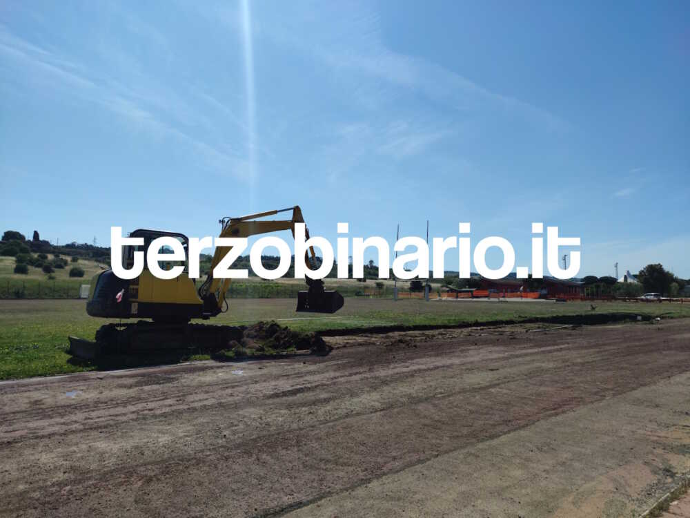 lavori pista atletica moretti della marta 2 lavori pista atletica moretti della marta 1