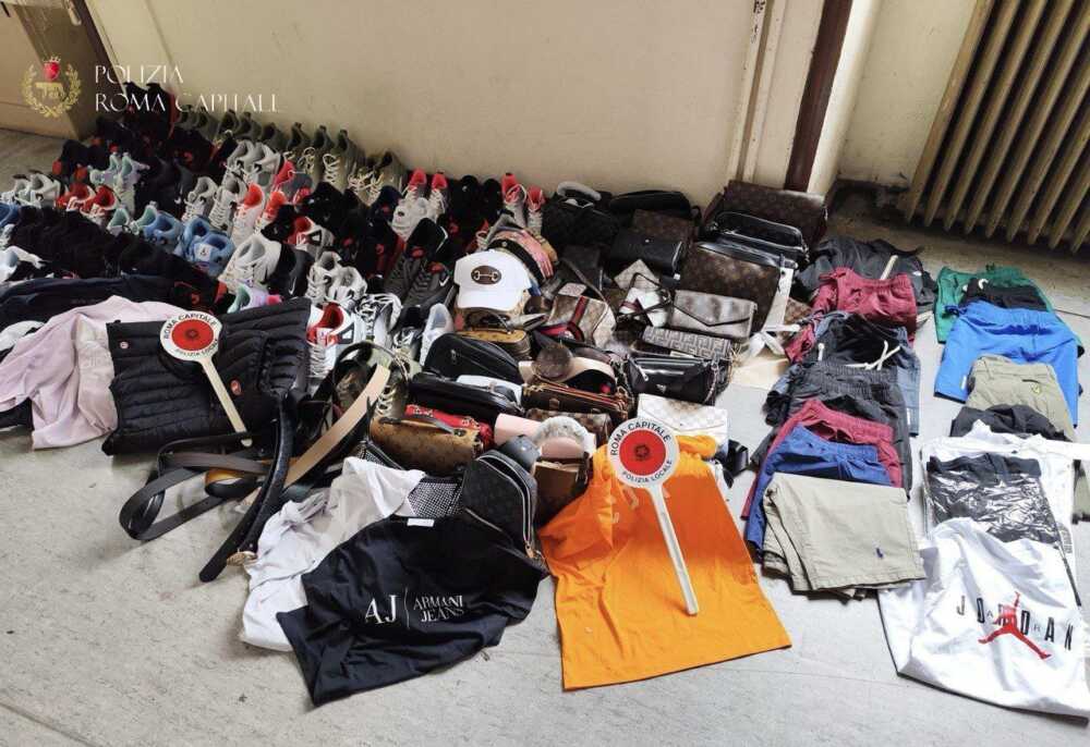 materiale sequestrato porta portese municipale roma capitale