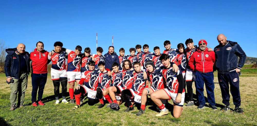 I Leoni del rugby under 16 pronti a partire per Olbia