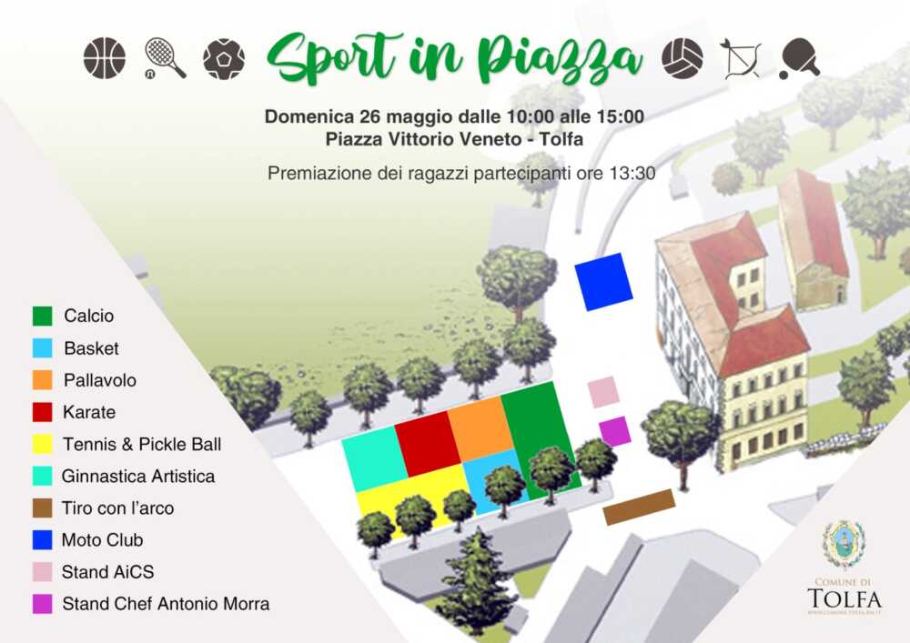 sport in piazza tolfa